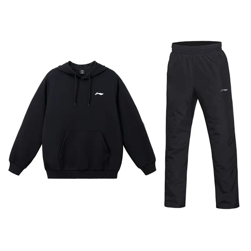 LiNing Повседневная спортивная одежда унисекс Черный+Черный
LiNing Повседневная спортивная одежда унисекс Черный+Черный