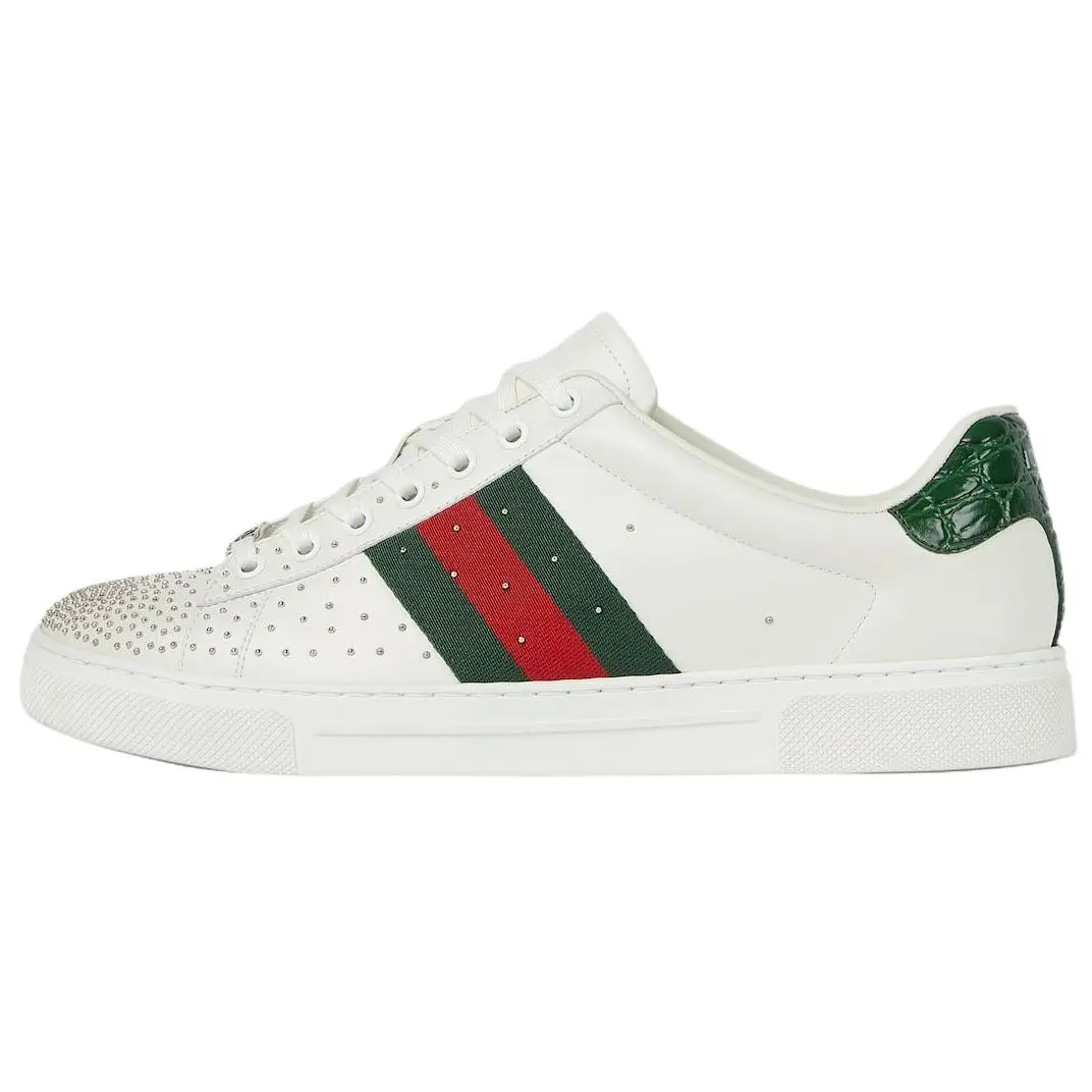 GUCCI Кроссовки ACE Low top для скейтбординга мужские белые
GUCCI Кроссовки ACE Low top для скейтбординга мужские белые