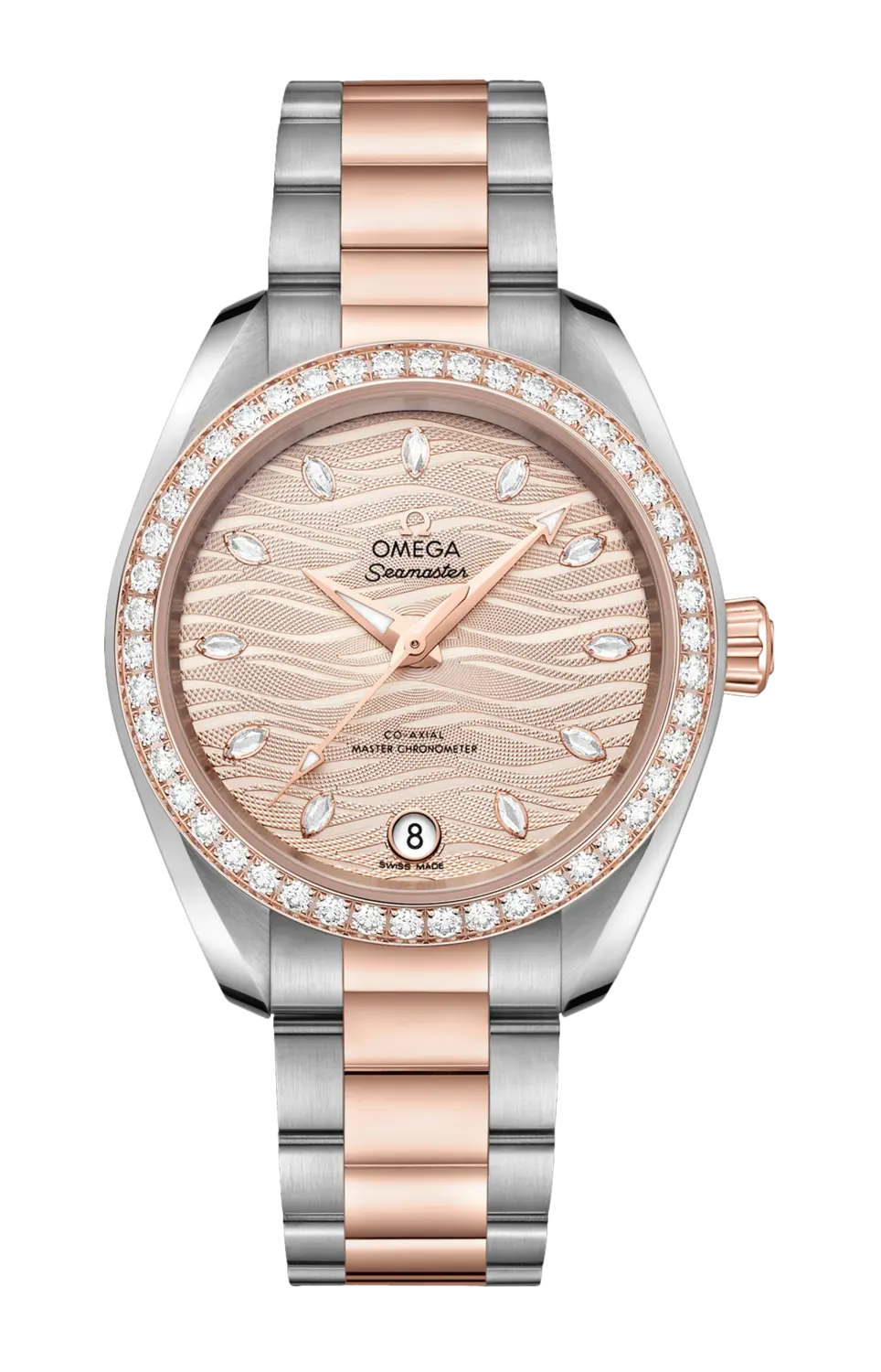 Часы Omega Seamaster aqua terra co‑axial master chronometer с бриллиантами 34 мм
Часы Omega Seamaster aqua terra co‑axial master chronometer с бриллиантами 34 мм