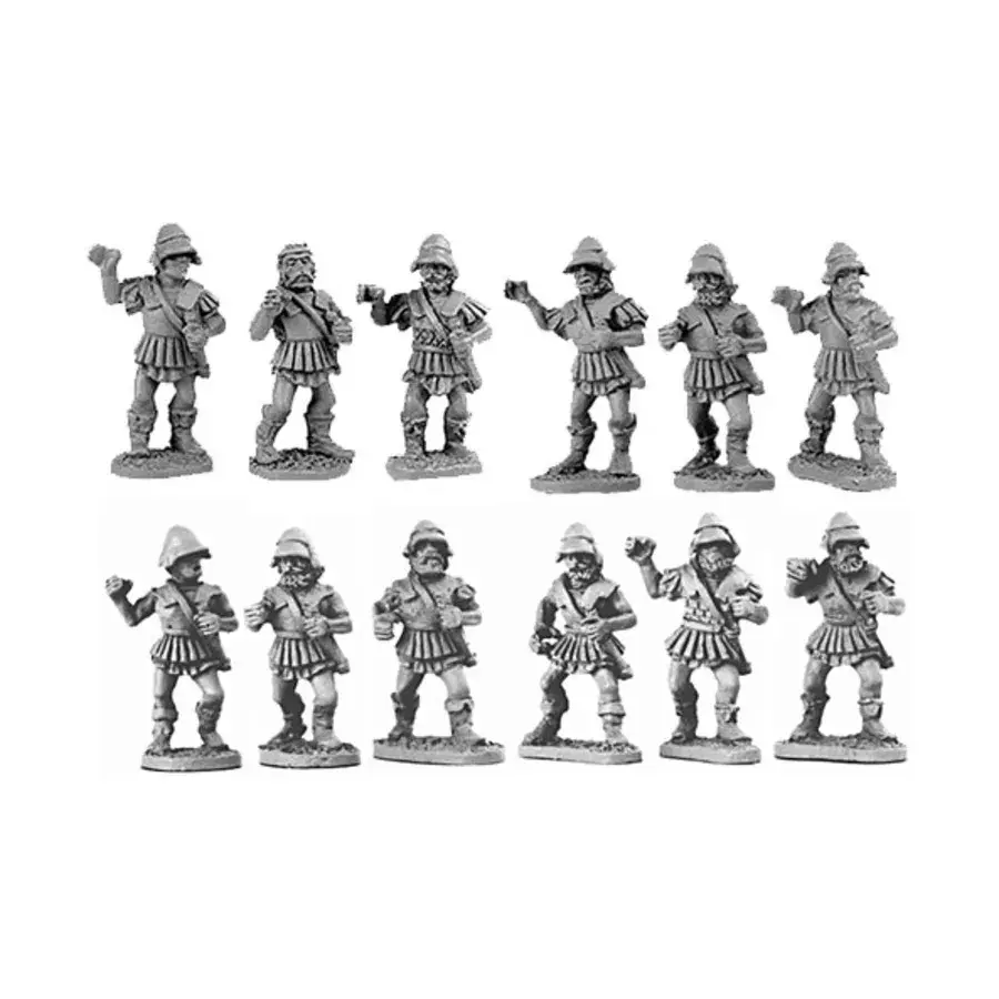 Фиванские гоплиты в льняных кирасах, Ancients - Greek (15mm) (Xyston Miniatures)
Фиванские гоплиты в льняных кирасах, Ancients - Greek (15mm) (Xyston Miniatures)