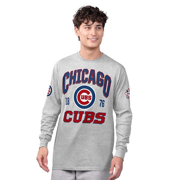 Мужской набор из двух футболок heather gray/royal chicago cubs с длинным и коротким рукавом Starter
Мужской набор из двух футболок heather gray/royal chicago cubs с длинным и коротким рукавом Starter