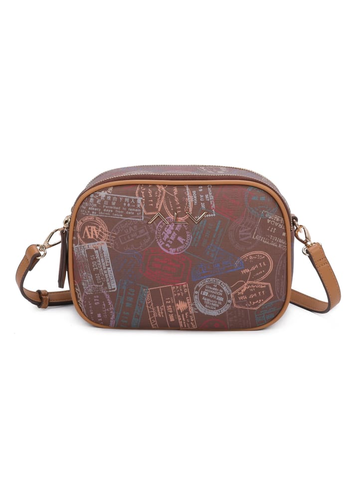 Сумка через плечо Alviero Martini, коричневый
Сумка через плечо Alviero Martini, коричневый