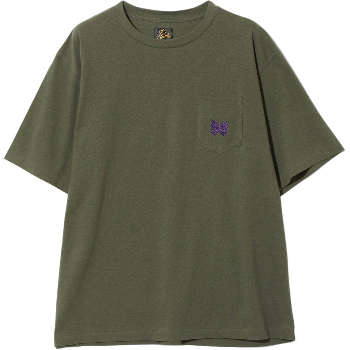 Футболка с карманом и коротким рукавом Needles, зеленый
Футболка с карманом и коротким рукавом Needles, зеленый