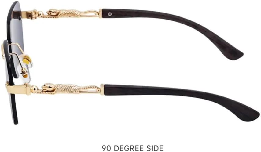 Винтажные солнцезащитные очки без оправы для мужчин, безрамочные солнцезащитные очки для мужчин, металлическая оправа, очки с изображением головы леопарда VFDHN, 1
Винтажные солнцезащитные очки без оправы для мужчин, безрамочные солнцезащитные очки для мужчин, металлическая оправа, очки с изображением головы леопарда VFDHN, 1