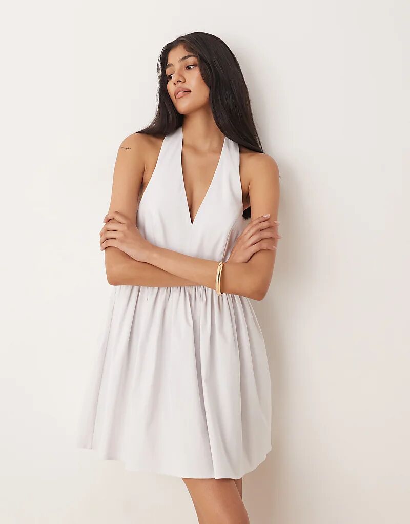 Платье-рубашка без рукавов ASOS DESIGN белого цвета
Платье-рубашка без рукавов ASOS DESIGN белого цвета