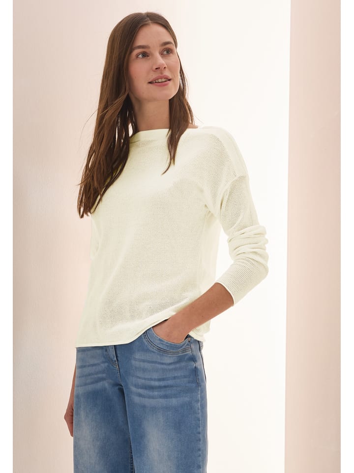 Лонгслив Cecil, кремовый
Лонгслив Cecil, кремовый