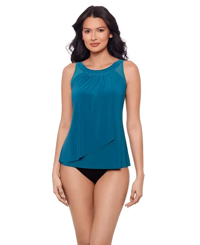 Женский танкини-топ «Иллюзионистка Урсула ДД» Miraclesuit, синий
Женский танкини-топ «Иллюзионистка Урсула ДД» Miraclesuit, синий