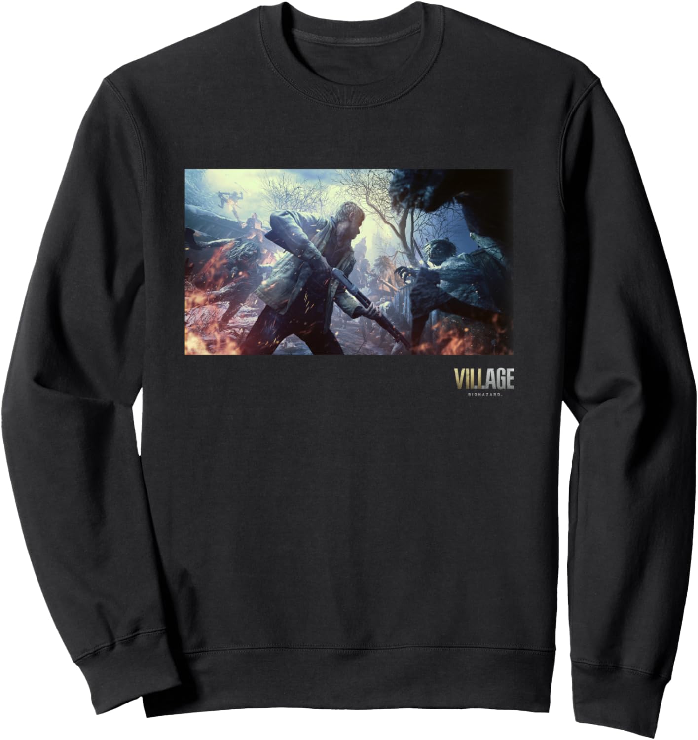 Толстовка BIOHAZARD VILLAGE Ethernet, черная (black 19-3911tcx), размер S Capcom
Толстовка BIOHAZARD VILLAGE Ethernet, черная (black 19-3911tcx), размер S Capcom