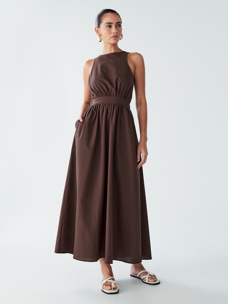 Макси платье Willa Liliana, Chocolate
Макси платье Willa Liliana, Chocolate