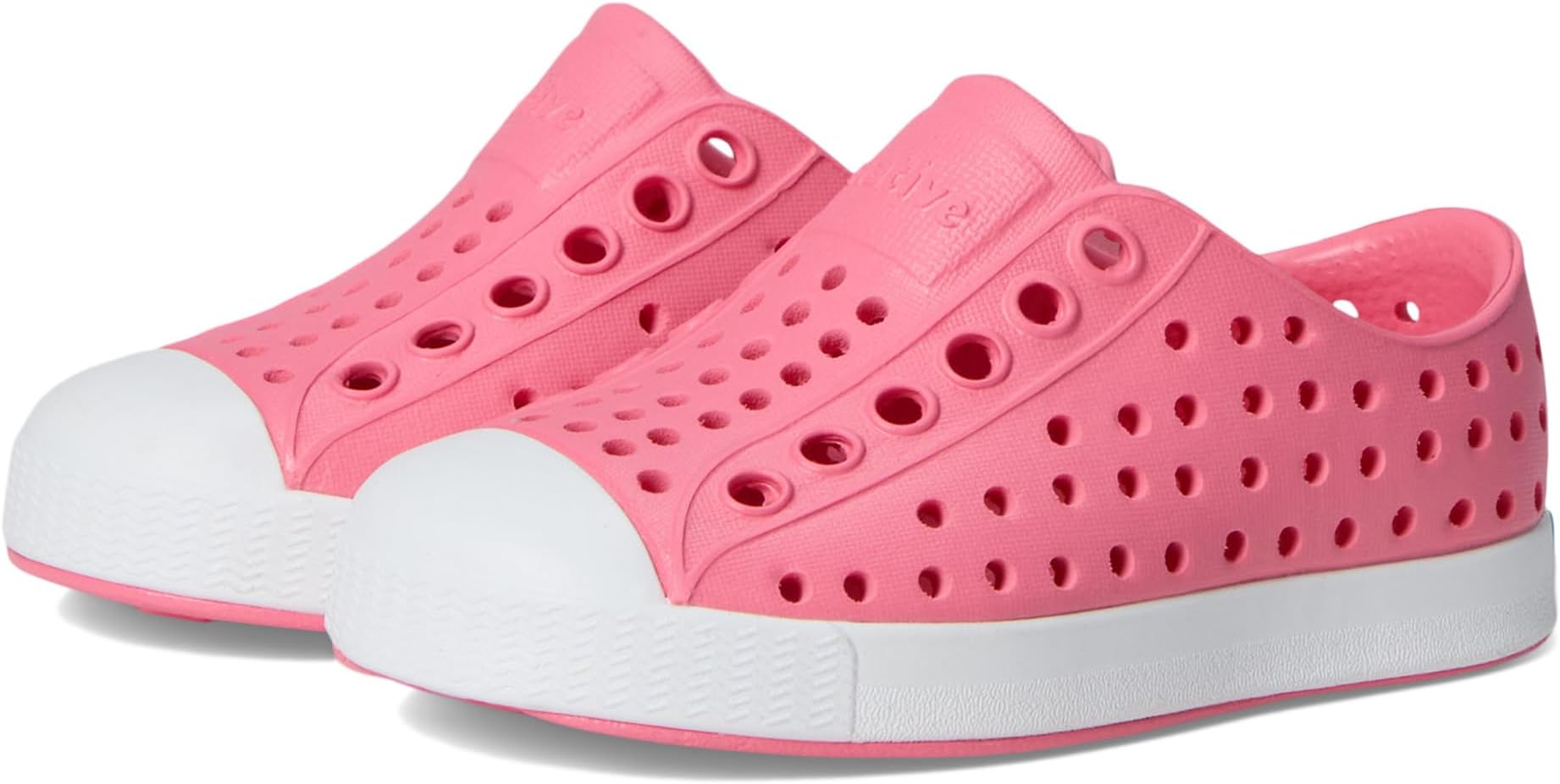 Кроссовки Native Shoes Kids Jefferson, Flamingo Pink/Shell WhiteSee Less
Кроссовки Native Shoes Kids Jefferson, Flamingo Pink/Shell WhiteSee Less