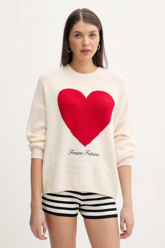 Свитер кашемировый From Future, бежевый
Свитер кашемировый From Future, бежевый