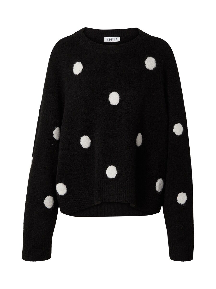 Свитер EDITED Floriane, черный/белый
Свитер EDITED Floriane, черный/белый