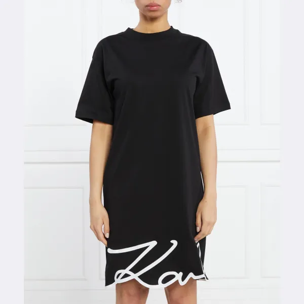 Платье Karl с фирменным подолом Karl Lagerfeld, черный
Платье Karl с фирменным подолом Karl Lagerfeld, черный