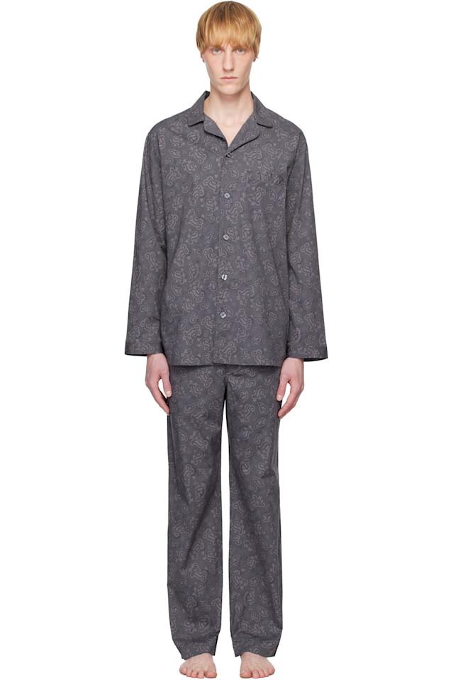 эксклюзивный серый комплект пижамы из хлопкового поплина Ssense Skims, цвет ash paisley print
эксклюзивный серый комплект пижамы из хлопкового поплина Ssense Skims, цвет ash paisley print