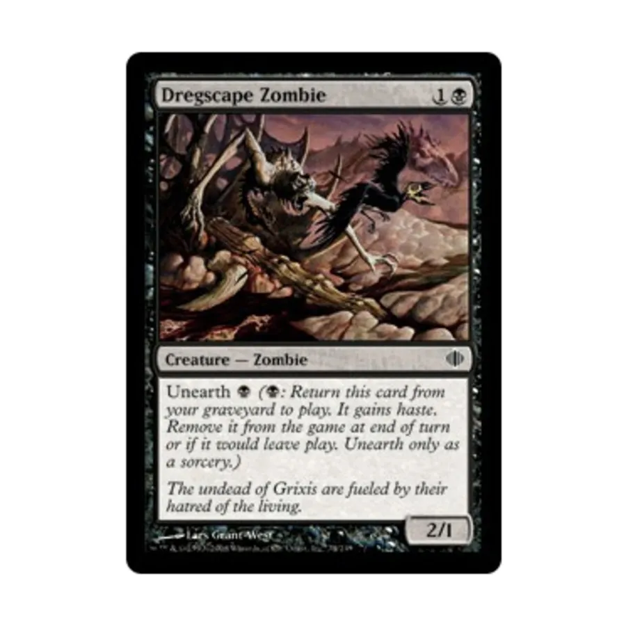 CCG Дрегскейп-зомби (С) (фольга), MTG - Shards of Alara
CCG Дрегскейп-зомби (С) (фольга), MTG - Shards of Alara