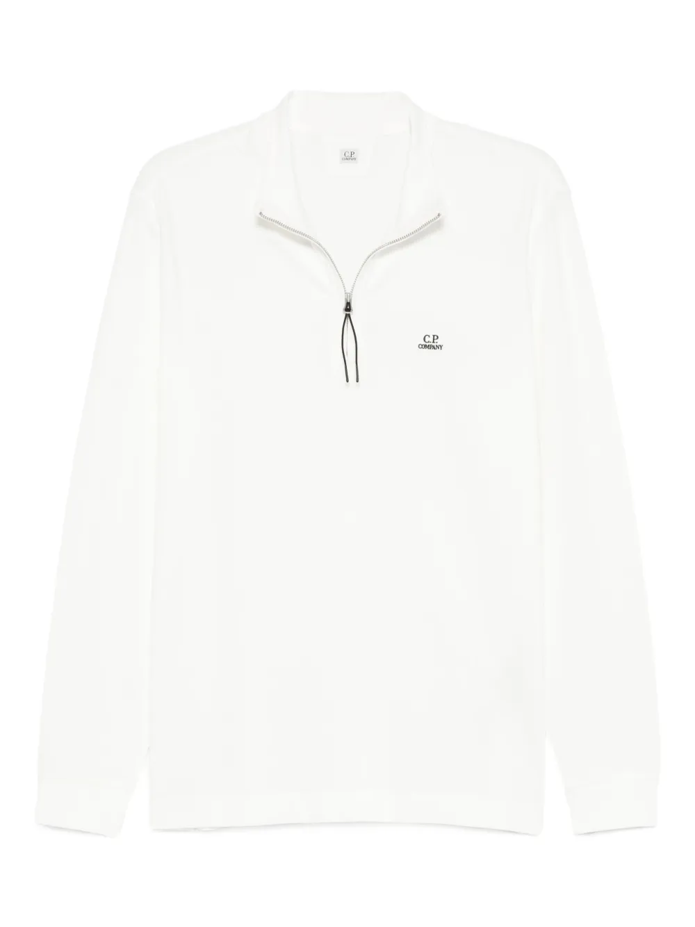 Толстовка с воротником на молнии C.P. Company, белый
Толстовка с воротником на молнии C.P. Company, белый