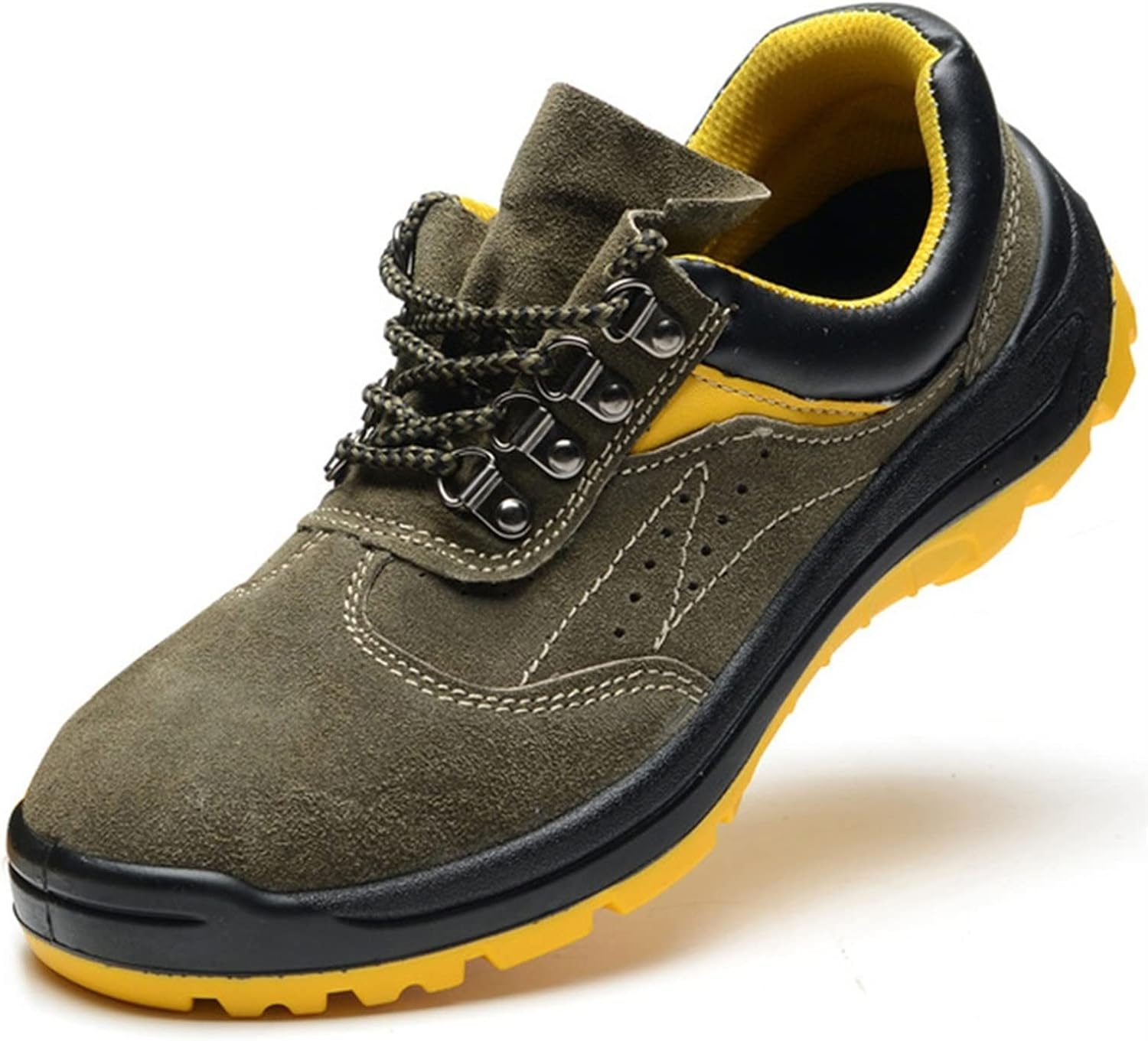 Защитные кроссовки с стальным носком для мужчин и женщин, спортивные дышащие промышленные защитные кроссовки (Цвет: зеленый, Размер: 8 US) Hisxus
Защитные кроссовки с стальным носком для мужчин и женщин, спортивные дышащие промышленные защитные кроссовки (Цвет: зеленый, Размер: 8 US) Hisxus