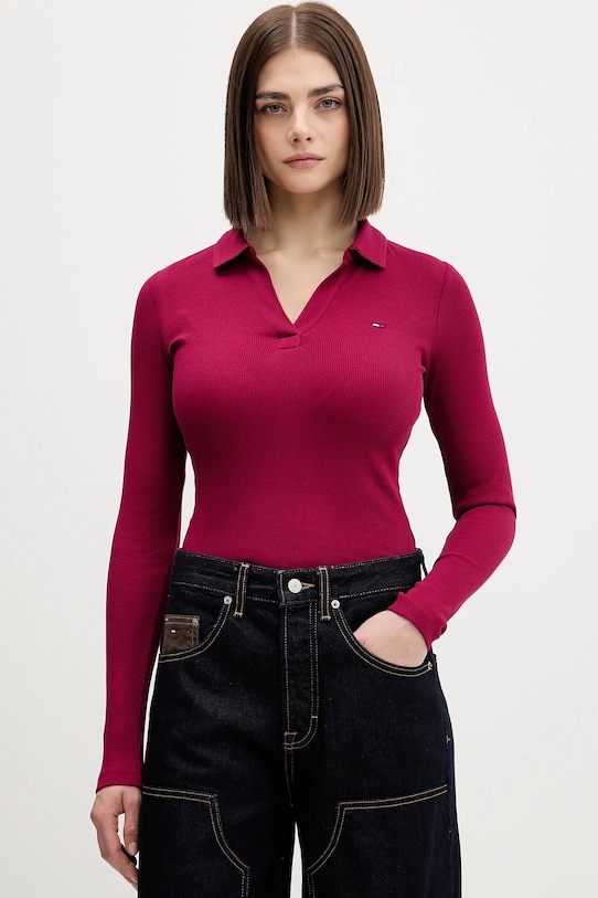 Лонгслив Tommy Jeans, бордовый
Лонгслив Tommy Jeans, бордовый