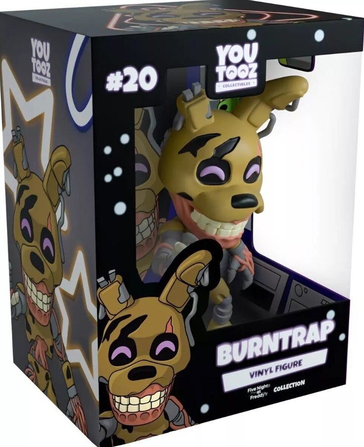 Виниловая фигурка Five Nights at Freddy's Burntrap 12 см Springtrap FNAF Youtooz
Виниловая фигурка Five Nights at Freddy's Burntrap 12 см Springtrap FNAF Youtooz