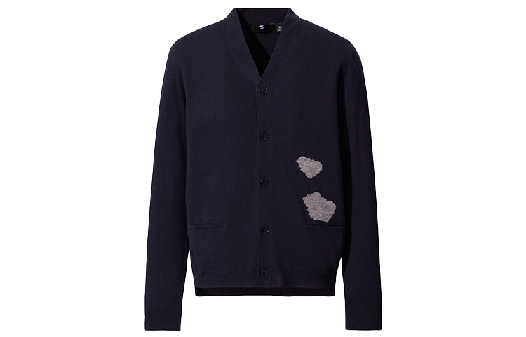 Свитер мужской темно-синий Uniqlo, темно-синий 
Свитер мужской темно-синий Uniqlo, темно-синий