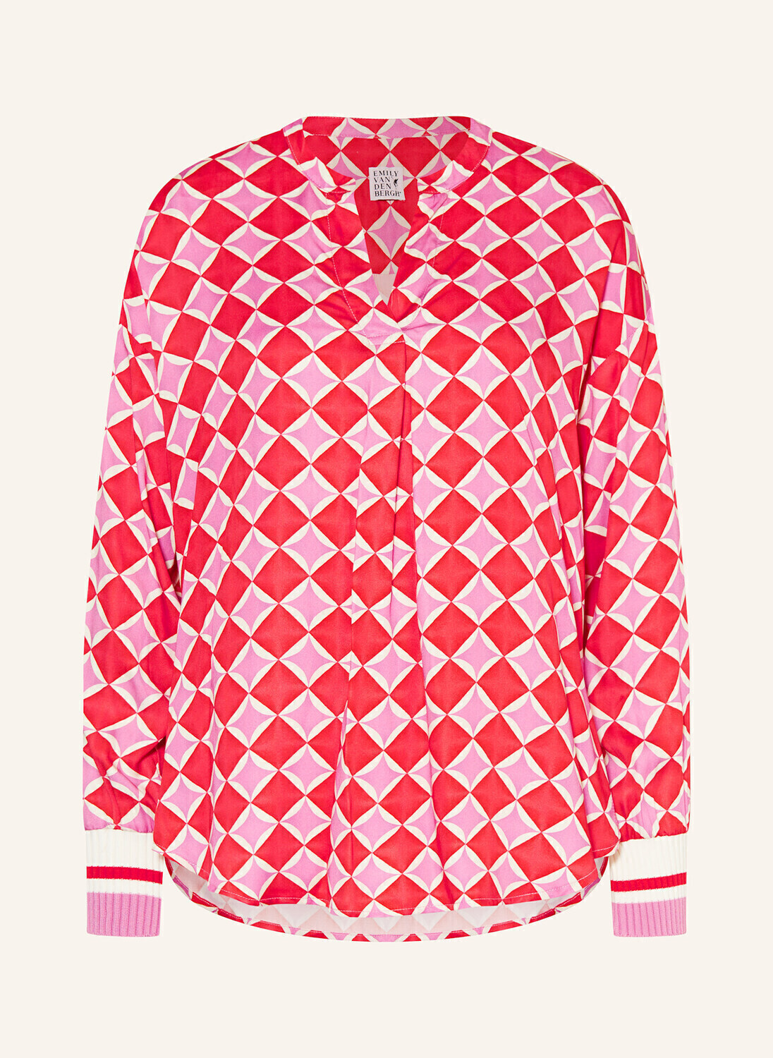 Блузка рубашка Emily Van Den Bergh, мультиколор
Блузка рубашка Emily Van Den Bergh, мультиколор