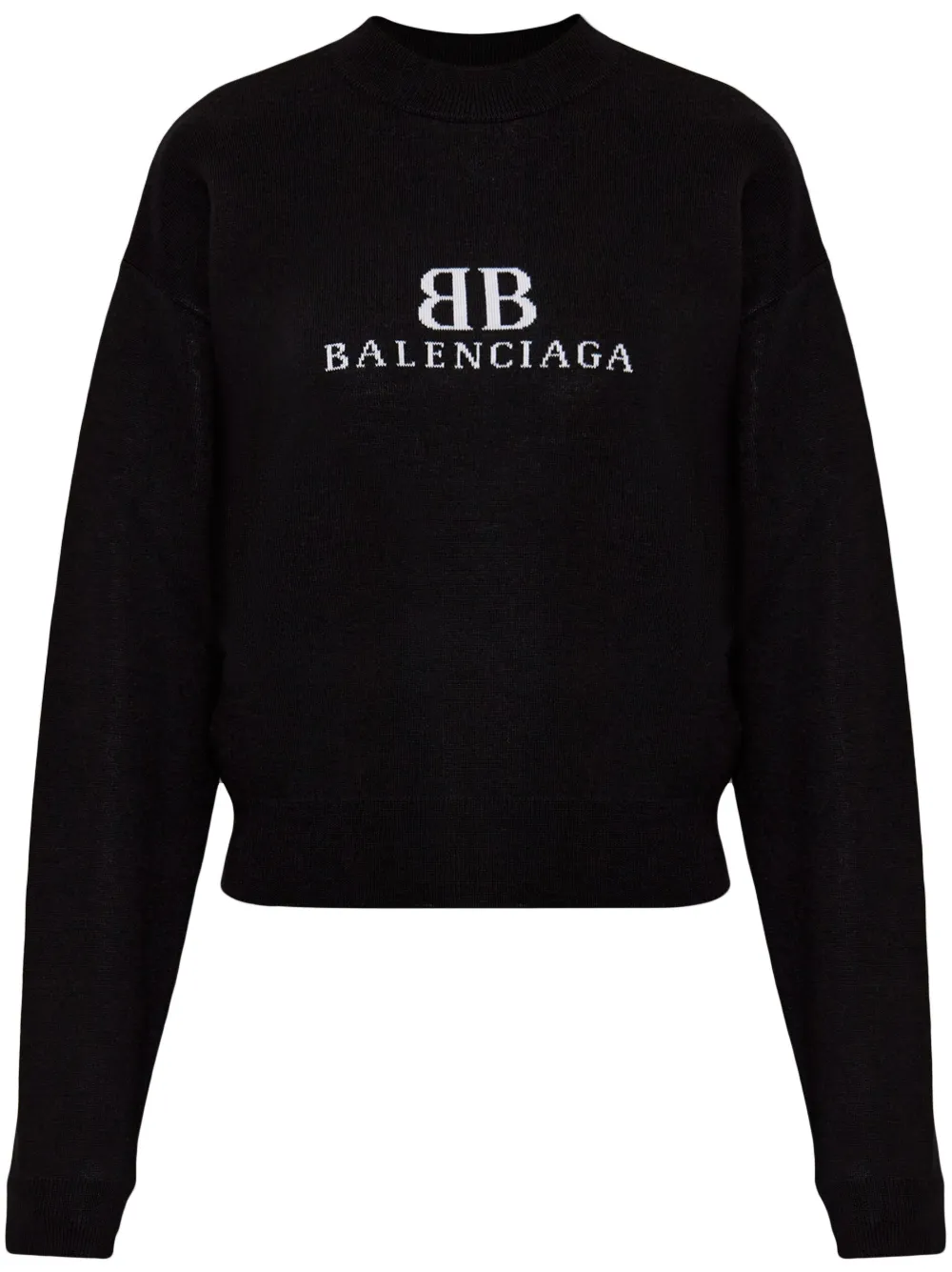 Свитер с логотипом BALENCIAGA, черный
Свитер с логотипом BALENCIAGA, черный