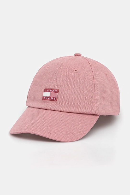 Хлопковая бейсболка Tommy Jeans, розовый
Хлопковая бейсболка Tommy Jeans, розовый