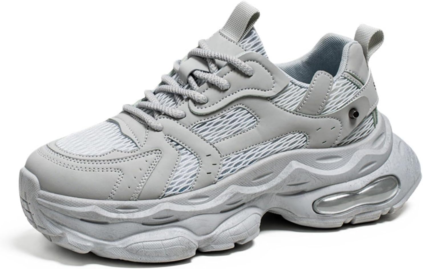 Мужские кроссовки для бега, тенниса и ходьбы, спортивные, для занятий в зале, повседневные, модные, массивные кроссовки, на открытом воздухе, с шнуровкой и воздушной амортизацией Generic, серый
Мужские кроссовки для бега, тенниса и ходьбы, спортивные, для занятий в зале, повседневные, модные, массивные кроссовки, на открытом воздухе, с шнуровкой и воздушной амортизацией Generic, серый