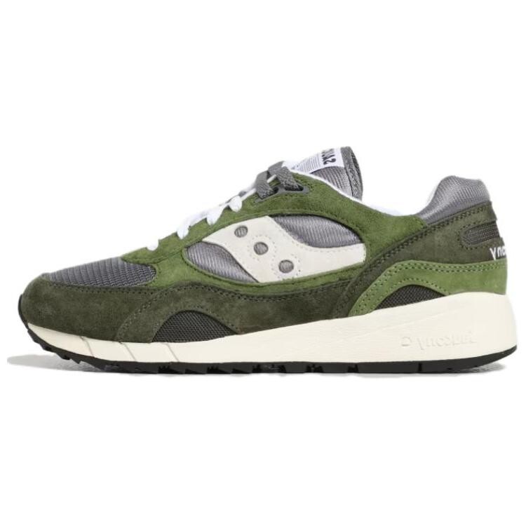 Кроссовки для бега Shadow 6000 мужские с низким верхом зеленые/белые Saucony 
Кроссовки для бега Shadow 6000 мужские с низким верхом зеленые/белые Saucony