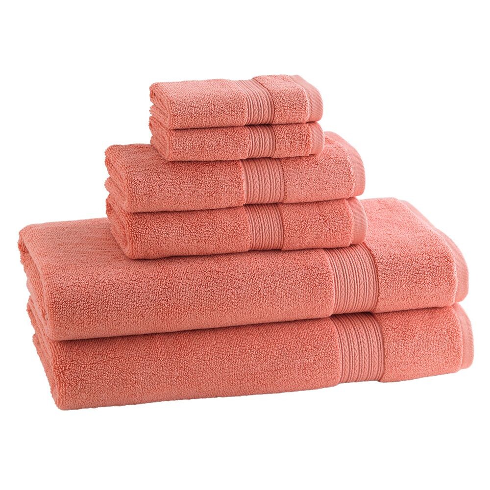 Набор банных полотенец Cassadecor Signature Solid из 6 предметов, цвет Wild Salmon
Набор банных полотенец Cassadecor Signature Solid из 6 предметов, цвет Wild Salmon
