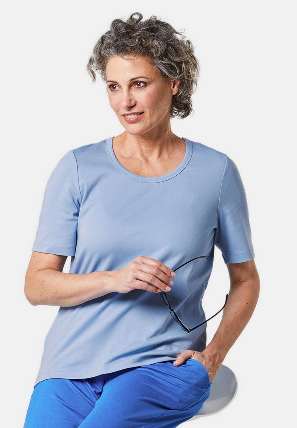 Базовая футболка GOLDNER, синий
Базовая футболка GOLDNER, синий