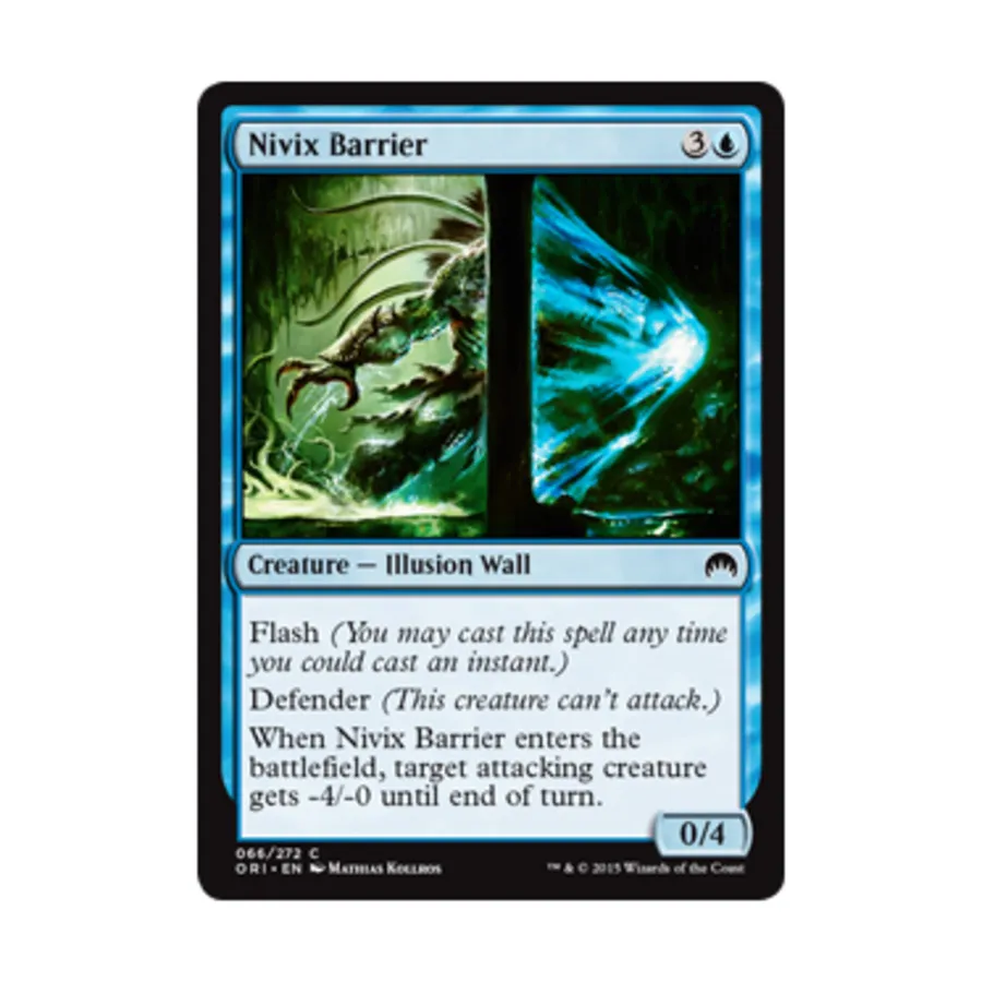 CCG Нивикс Барьер (C) (Фольга), MTG - Magic Origins 
CCG Нивикс Барьер (C) (Фольга), MTG - Magic Origins