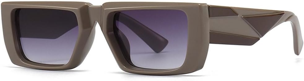 Модные солнцезащитные очки для женщин и мужчин, трендовые солнцезащитные очки, роскошные винтажные панк-очки, зеркальные очки с защитой от УФ-излучения UV400 LVTFCO, Coffee Gray
Модные солнцезащитные очки для женщин и мужчин, трендовые солнцезащитные очки, роскошные винтажные панк-очки, зеркальные очки с защитой от УФ-излучения UV400 LVTFCO, Coffee Gray