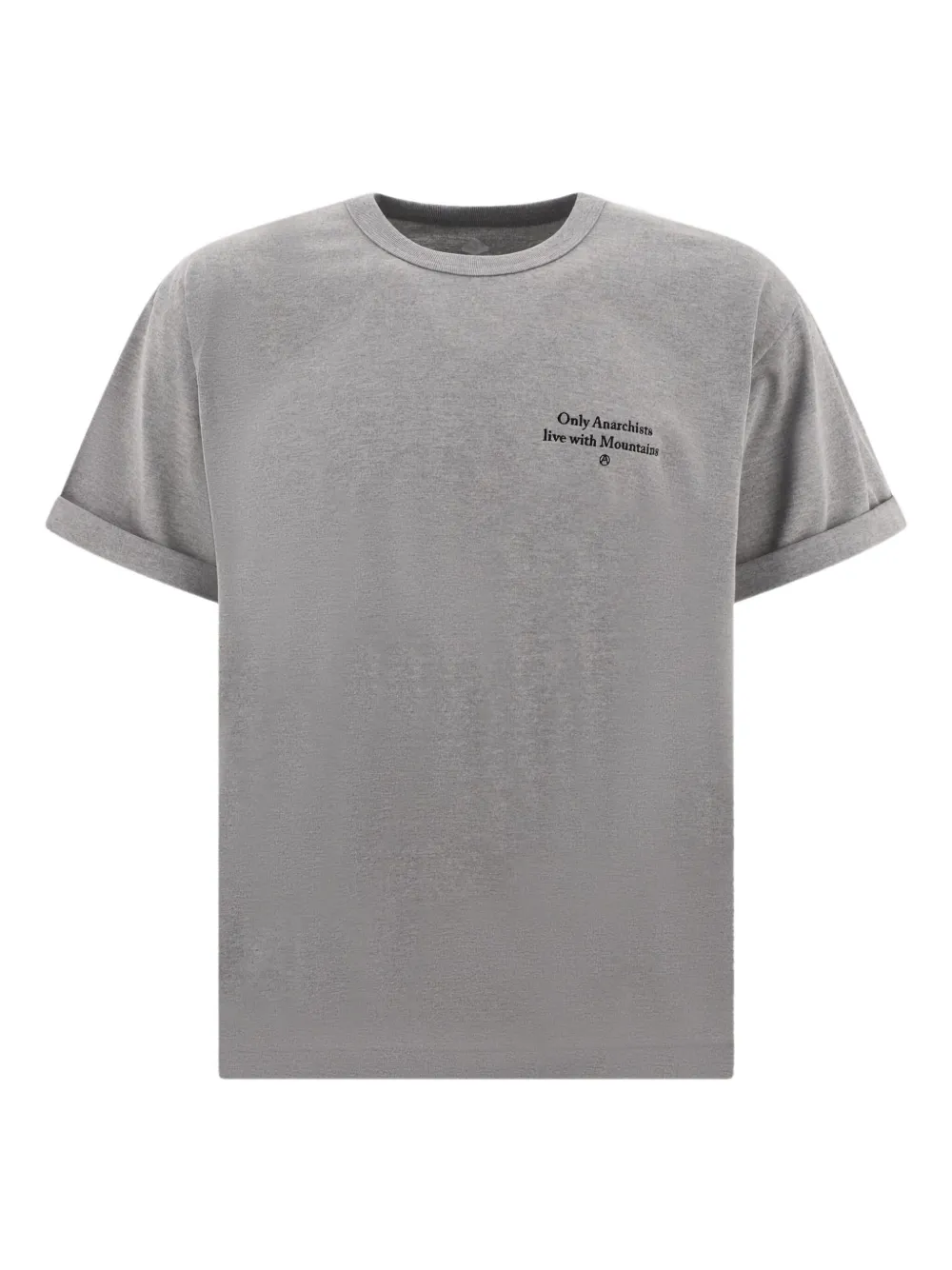 Футболка с вышитым круглым вырезом Mountain Research, серый
Футболка с вышитым круглым вырезом Mountain Research, серый