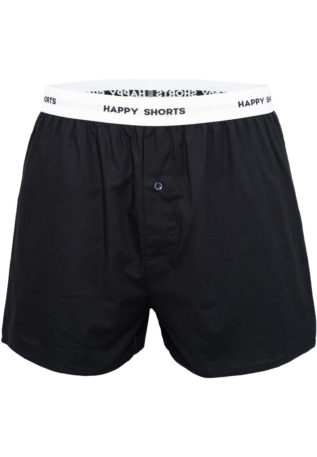 Боксеры 3 Pack Happy Shorts, однотонные черные 
Боксеры 3 Pack Happy Shorts, однотонные черные