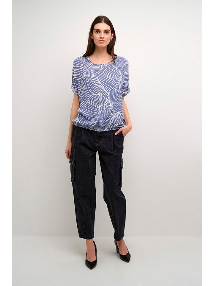 Блуза Kaffe, цвет blau/weiß 
Блуза Kaffe, цвет blau/weiß