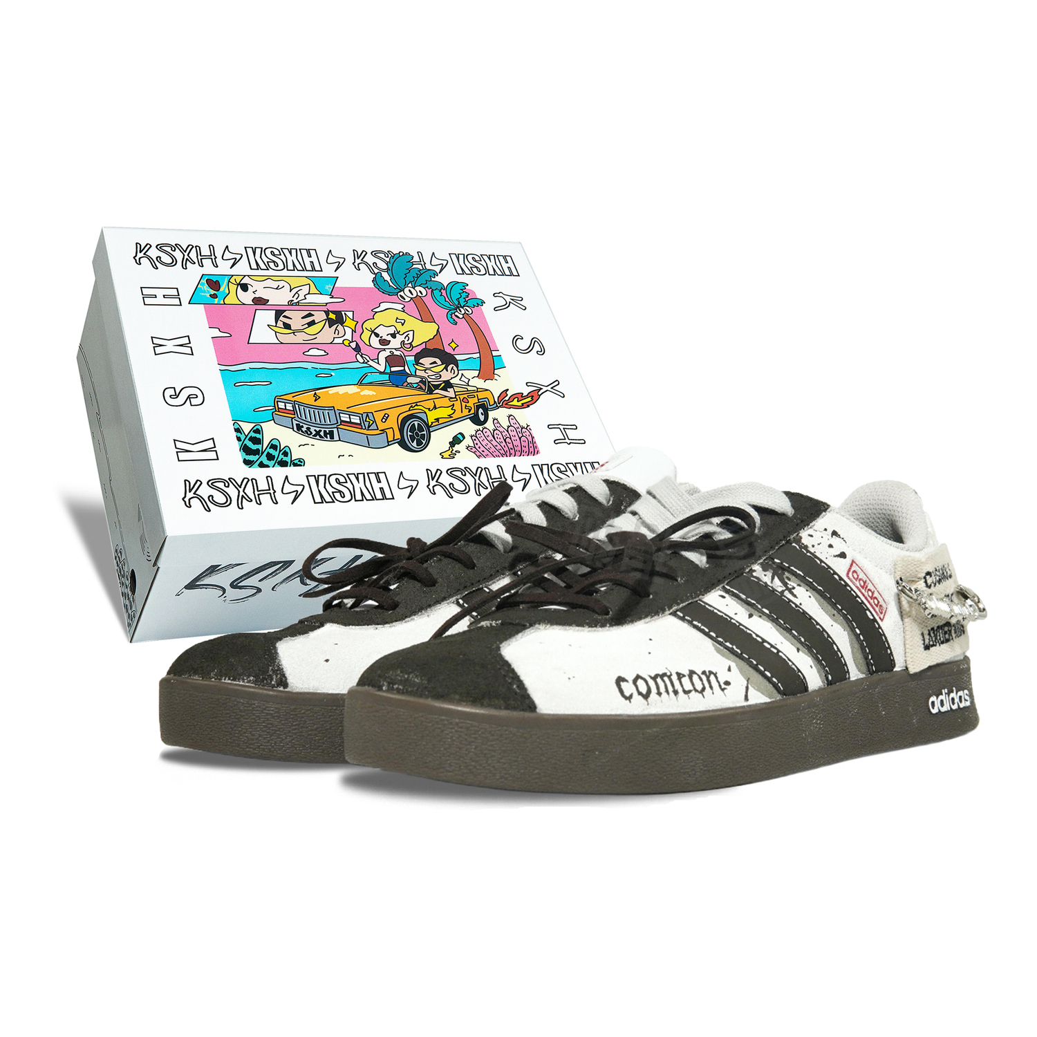 VL COURT 20 Износостойкие низкие скейтбордные кроссовки унисекс Adidas, черный белый
VL COURT 20 Износостойкие низкие скейтбордные кроссовки унисекс Adidas, черный белый