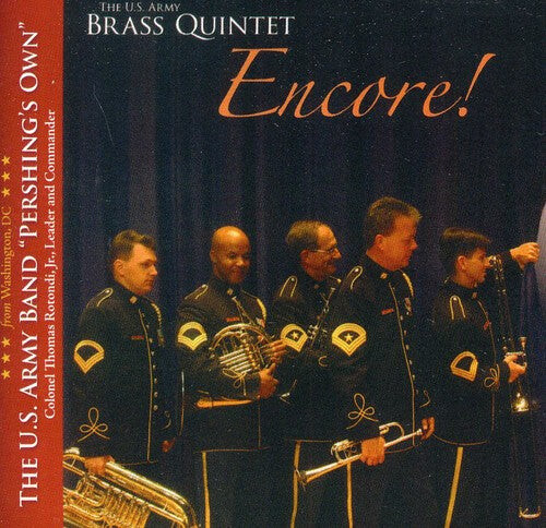 CD диск Bach / Bolling / Handel / Us Army Brass Quintet: Encore
CD диск Bach / Bolling / Handel / Us Army Brass Quintet: Encore