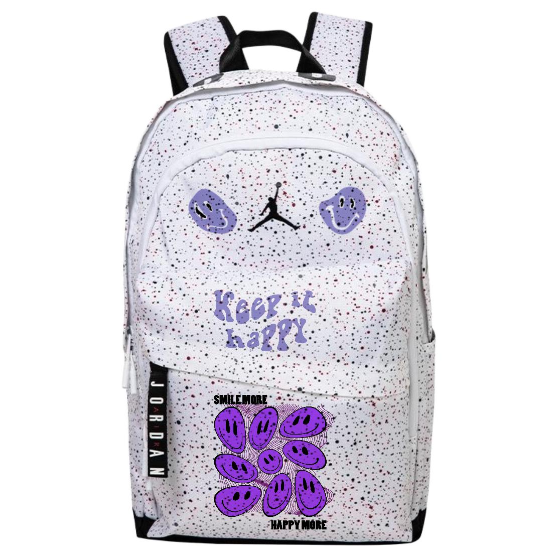 Jordan Полиэстеровый рюкзак унисекс белый, happy
Jordan Полиэстеровый рюкзак унисекс белый, happy