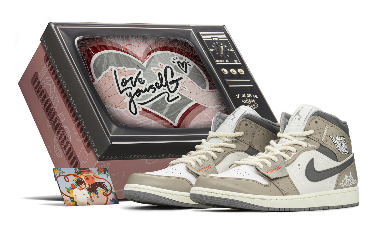 Кроссовки Vintage Jordan Air Jordan 1, натуральный, Бежевый, Кроссовки Vintage Jordan Air Jordan 1, натуральный
Кроссовки Vintage Jordan Air Jordan 1, натуральный, Бежевый, Кроссовки Vintage Jordan Air Jordan 1, натуральный