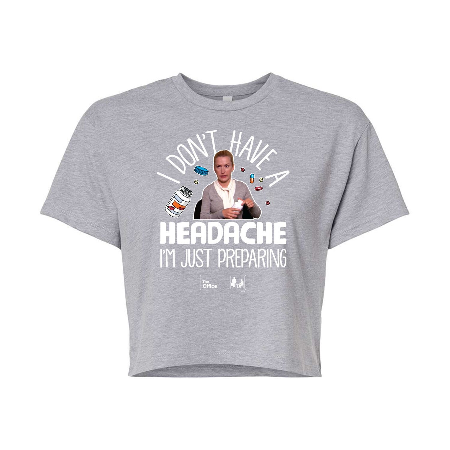 Укороченная футболка The Office Headache для юниоров Licensed Character, серый
Укороченная футболка The Office Headache для юниоров Licensed Character, серый