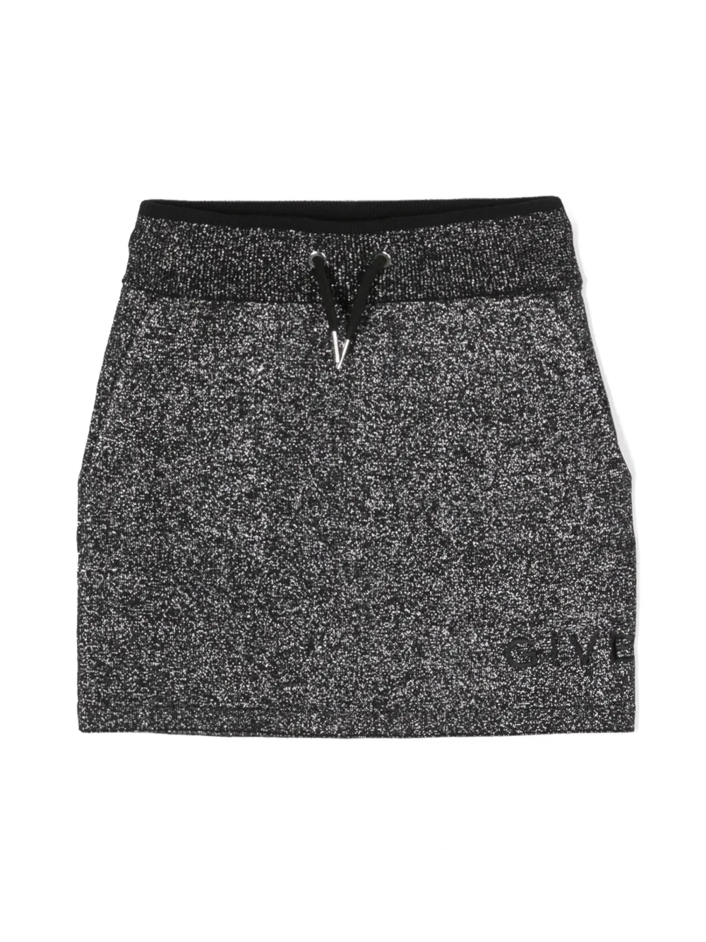 Короткая юбка с пайетками Givenchy Kids, черный
Короткая юбка с пайетками Givenchy Kids, черный