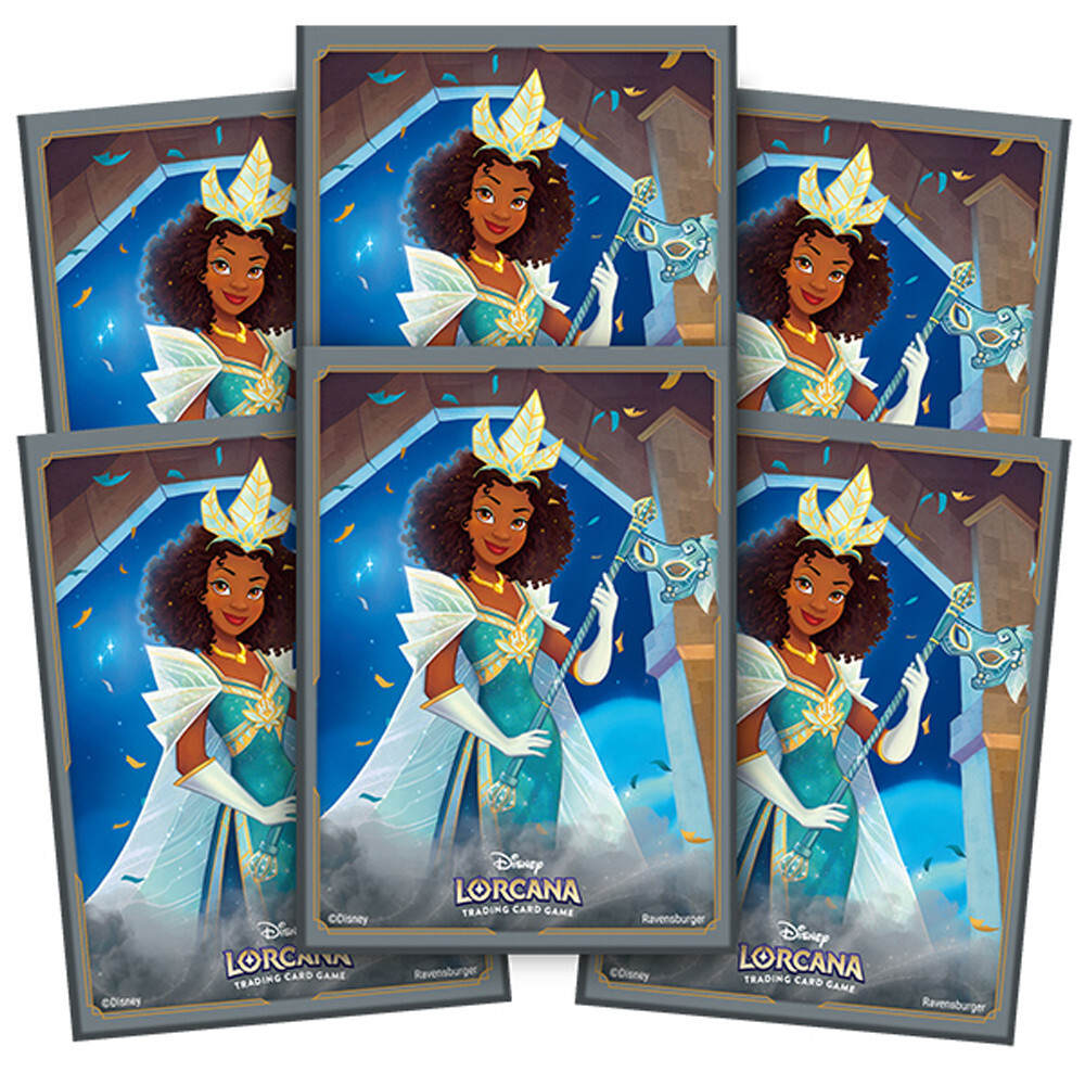 Карточная игра Ravensburger Lorcana Sleeves: Shimmering Skies - Tiana (65)
Карточная игра Ravensburger Lorcana Sleeves: Shimmering Skies - Tiana (65)