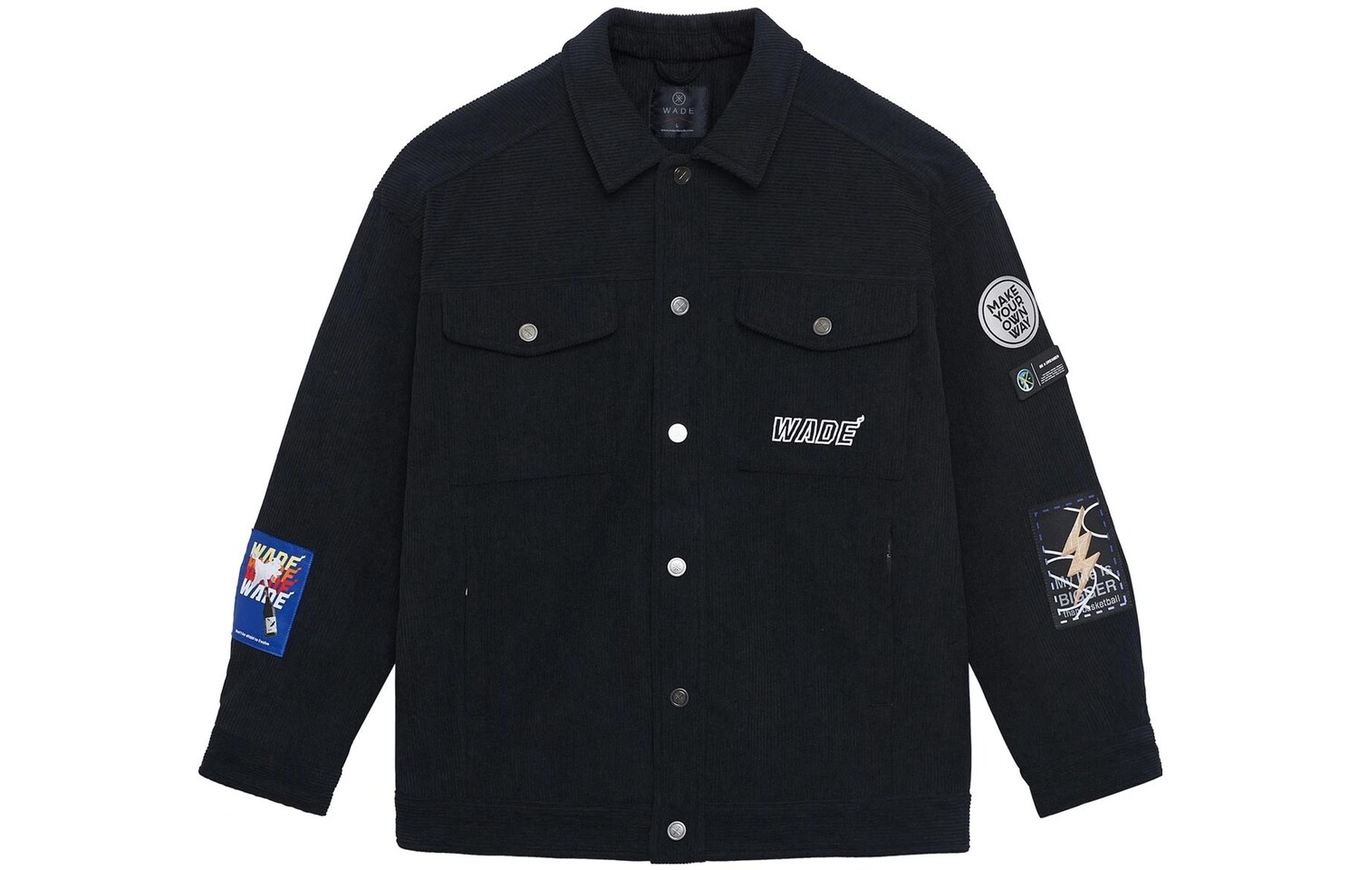 Куртка Wade Collection унисекс, черная Lining, черный
Куртка Wade Collection унисекс, черная Lining, черный