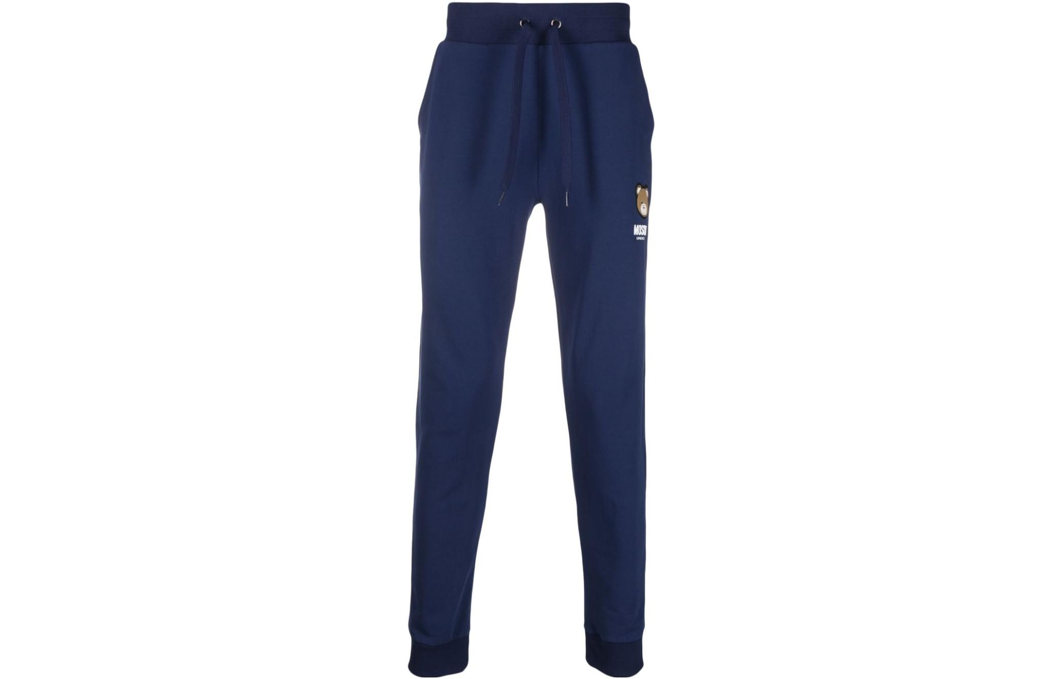 Тренировочные брюки с нашивкой-логотипом MOSCHINO, синий
Тренировочные брюки с нашивкой-логотипом MOSCHINO, синий