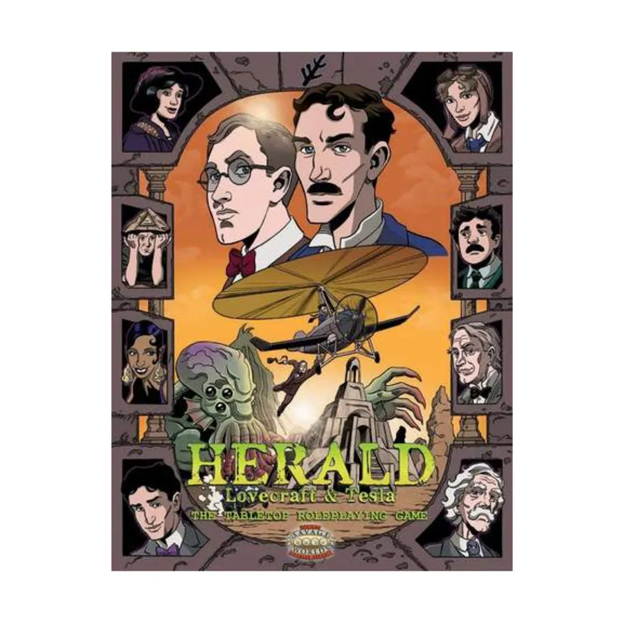 Herald - Lovecraft & Tesla, мягкая обложка
Herald - Lovecraft & Tesla, мягкая обложка