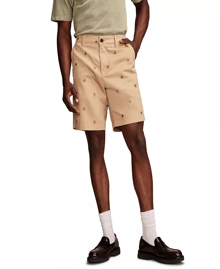 Мужские шорты из стретч-твила с вышивкой, длина 9" Lucky Brand, слоновая кость/кремовый
Мужские шорты из стретч-твила с вышивкой, длина 9" Lucky Brand, слоновая кость/кремовый