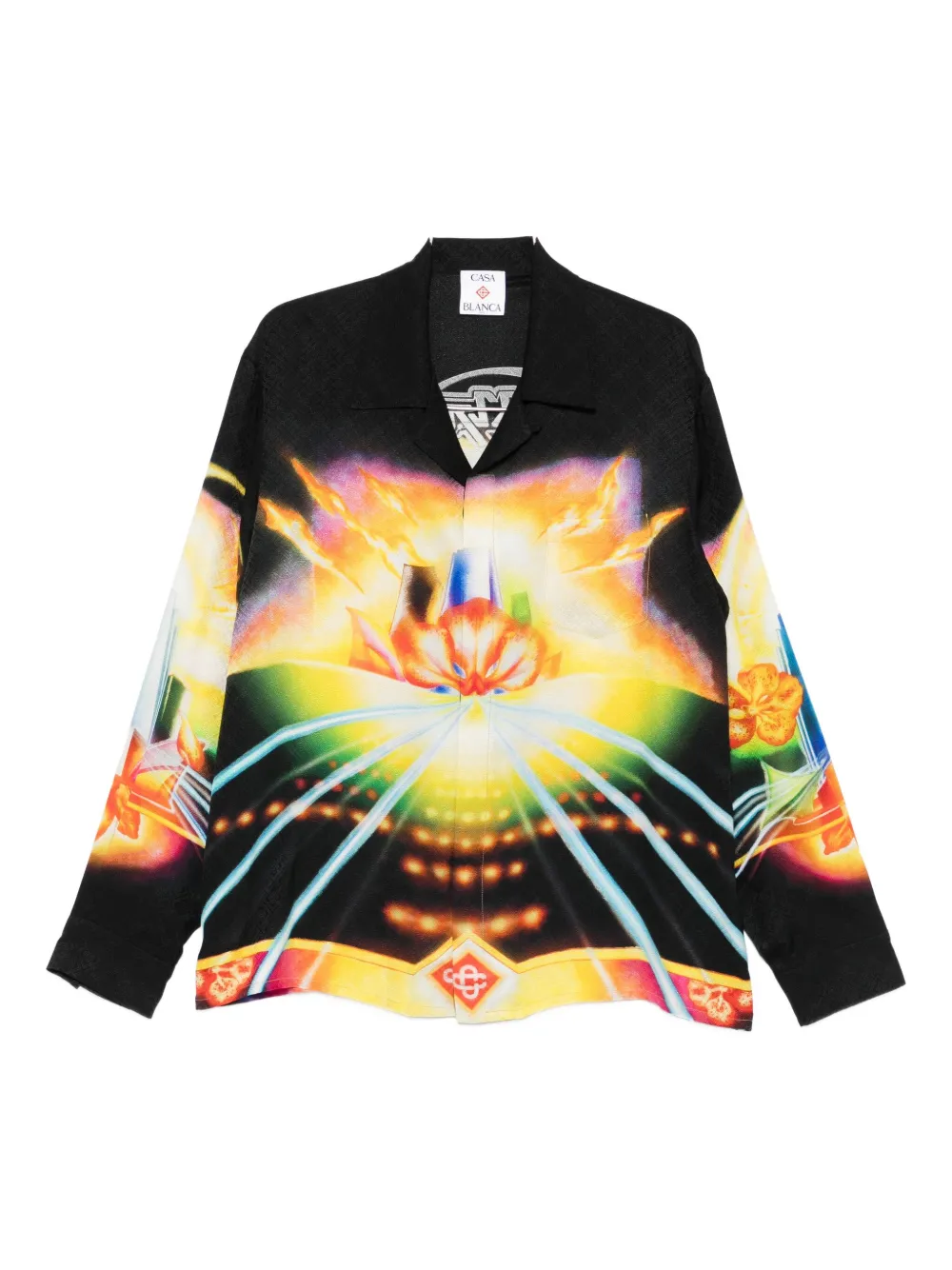 Шелковая рубашка Casablanca, черный
Шелковая рубашка Casablanca, черный