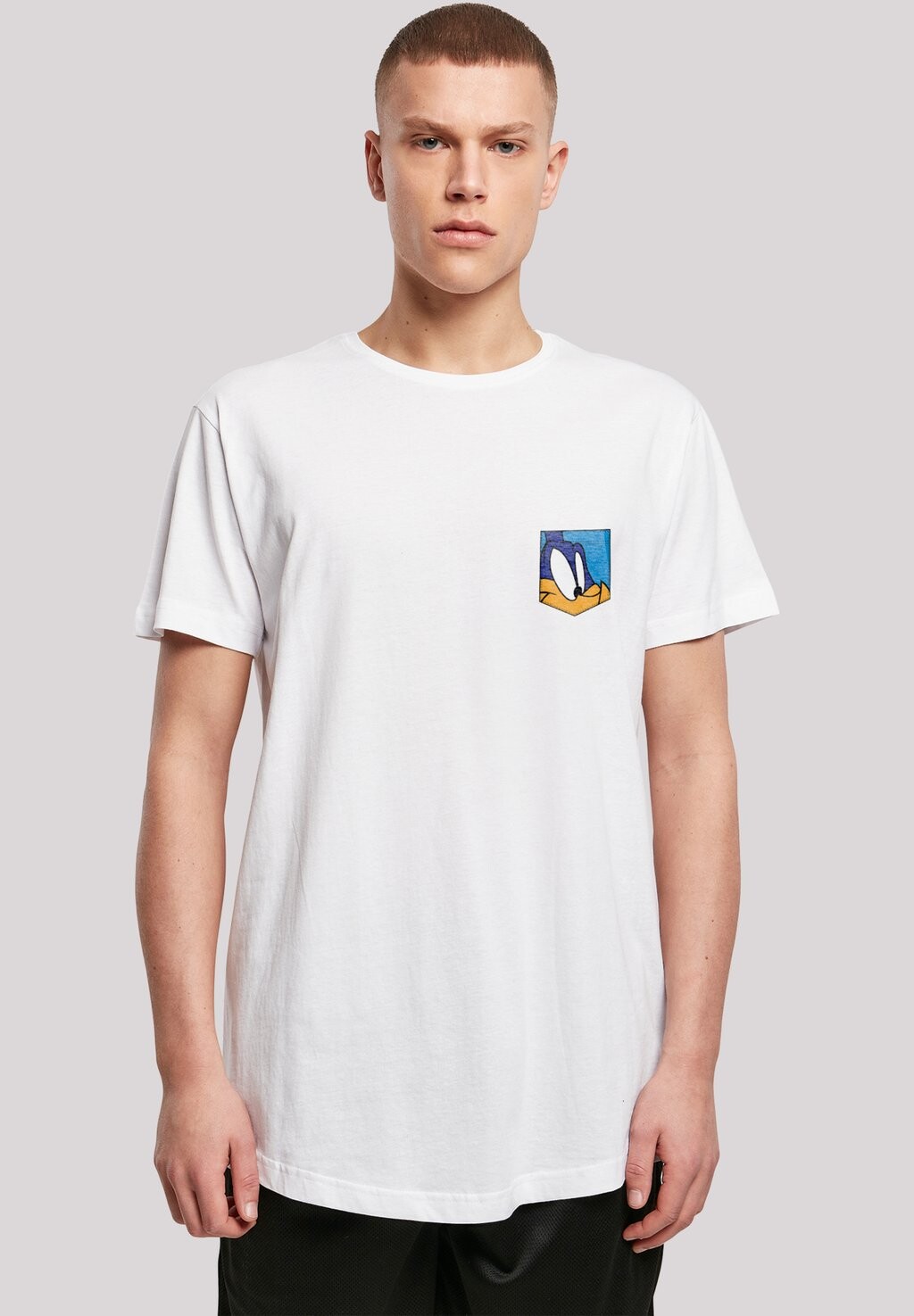 Футболка с принтом LOONEY TUNES ROAD RUNNER FACE FAUX POCKET F4NT4STIC, цвет white
Футболка с принтом LOONEY TUNES ROAD RUNNER FACE FAUX POCKET F4NT4STIC, цвет white
