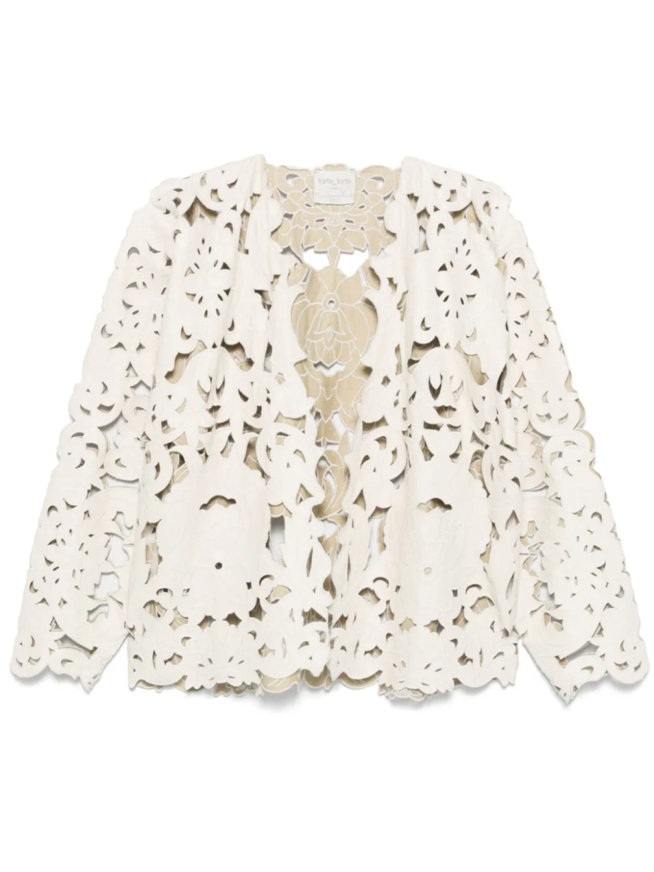 Гипюровая куртка Forte Forte, нейтральный 
Гипюровая куртка Forte Forte, нейтральный